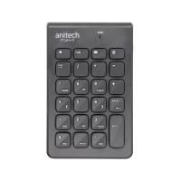 ราคา แป้นตัวเลข Anitech Keypad Numeric N185 Black (8859221723364)