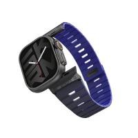 ราคา Skinarma สาย Apple Watch Strap Series 6,7,8,9,10,Ultra (42/44/45/49mm) Gemini Magnetic-Navy (8886461247459)