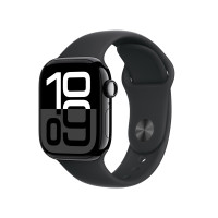 ราคา Apple Watch Series 10 GPS + Cellular 42mm Jet Black Aluminium Case with Black Sport Band - S/M (195949568275)