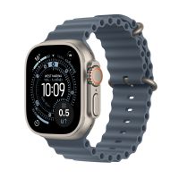 ราคา Apple Watch Ultra 3 GPS + Cellular 49mm Natural Titanium Case with Anchor Blue Ocean Band (195950608854)