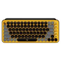 ราคา คีย์บอร์ดไร้สาย Logitech Bluetooth Keyboard POP Keys Blast Yellow (TH/EN) (097855173317)