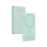 ราคา พาวเวอร์แบงค์ AUKEY 5000mAh Mag Qi2 M PD20W PB-MS07A Mint Blue (CCC) (689323792320)
