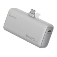 ราคา พาวเวอร์แบงค์ AUKEY 5000 mAh Spark Mini Built-in USB-C PB-Y59 Frost White (CCC) (689323792092)