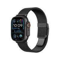 ราคา AMAZINGthing สาย Apple Watch Strap Series 6,7,8,9,10,11,Ultra (38/40/41/42/44/45/49 mm) Premium Metal Black (4892878087476)