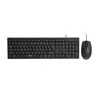 ราคา เมาส์และคีย์บอร์ด Anitech Wireless Mouse + Keyboard PA815 (TH/EN) Black (8859221726723)