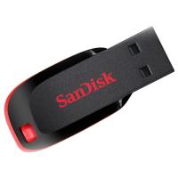 ราคา แฟลชไดร์ฟ SanDisk USB Drive Cruzer Blade 32GB Black (619659069193)
