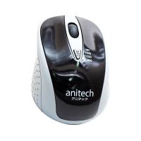 ราคา เมาส์ไร้สาย Anitech Wireless Mouse W214 Gray (8859221707579)