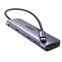 ราคา Ugreen 7-in-1 USB-C Hub (15214) Gray (6941876212149)