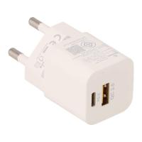 ราคา อะแดปเตอร์ TECHPRO Wall USB Charger 1 USB-A / 1 USB-C (PD30W/PPS33W) White (TP-WC06) (TISI) (8857899499420)