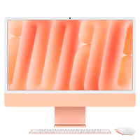 ราคา iMac 24" with Retina 4.5K display/M4 chip/10C CPU/10C GPU/16GB/256GB Orange (2024) (Z1EV0002F)