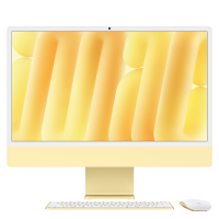 ราคา iMac 24" with Retina 4.5K display/M4 chip/10C CPU/10C GPU/24GB/512GB Yellow (2024) (Z1K20001V)