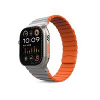 ราคา Mutural สาย Apple Watch Strap Series 6,7,8,9 (38/40/41mm) XuanSe Gray Orange (6925700937064)