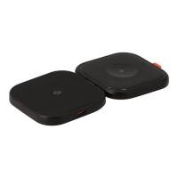 ราคา ที่ชาร์จไร้สาย Mcdodo 2in-1 Wireless Charger Foldable Magnetic Stand True 15W Black (CH-2160) (8857899713342)