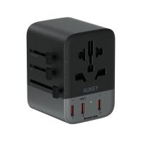 ราคา หัวแปลงปลั๊กไฟ AUKEY Travel Mate 35W GeN Universal Adapter with USB Ports (PA-TA07A) (689323787586)
