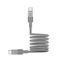 ราคา สายชาร์จ WHY USB-C to USB-C Magnetic Cable 65W 1.2เมตร Silver (UC-4041C) (8859703453581)