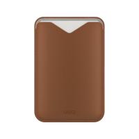 ราคา ซองใส่บัตร Uniq Lyden Evo Magnetic Stand Card Holder Caramel (8886463693155)