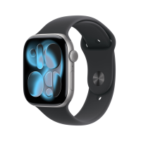 ราคา Apple Watch Series 11 GPS 46mm Space Gray Aluminium Case with Black Sport Band - S/M (195950463170)