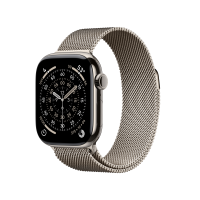 ราคา Apple Watch Series 11 GPS + Cellular 42mm Natural Titanium Case with Natural Milanese Loop (195950471168)
