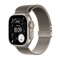 ราคา Apple Watch Ultra 3 GPS + Cellular 49mm Natural Titanium Case with Natural Titanium Milanese Loop - Small (195950609639)