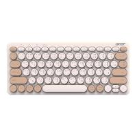 ราคา คีย์บอร์ดไร้สาย Acer Wireless & Bluetooth LV1600 White/Beige/Brown (3523601106225)
