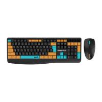 ราคา เมาส์และคีย์บอร์ด SIGNO Wireless Mouse + Keyboard KW-770+WM-107 Black (TH/EN) (8342409728157)