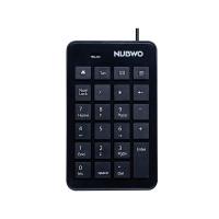 ราคา คีย์บอร์ดตัวเลข NUBWO Wired Keyboard Numeric NK22 Black (8859790019387)