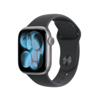 ราคา Apple Watch Series 11 GPS 42mm Space Gray Aluminium Case with Black Sport Band - M/L (195950460841)