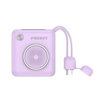 ราคา พาวเวอร์แบงค์ Pisen 10,000 mAh TP-D105 (CCC) Purple (6902957323925)