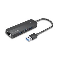 ราคา Vention Port Hub USB-A to 3xUSB 3.0 with Lan (CHNBB) Black (6922794747289)