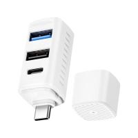 ราคา FOX PocketHub USB-C 3-Port Hub 10Gbps (G-TH715AB) White (8855879957892)