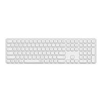 ราคา คีย์บอร์ดไร้สาย Rapoo E9550L Multi-mode White (6940056131737)