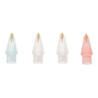 ราคา หัวปากกาไอแพด TECHPRO Stylus Apple Pencil Tips Gen1/2 Pink/Blue/White Transparent (4 pcs.) (8857810502215)