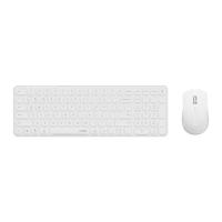 ราคา เมาส์และคีย์บอร์ด Rapoo Wireless Mouse + Keyboard 9350S Multi-mode White (6940056129369)