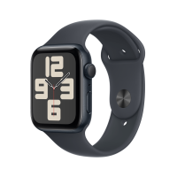 ราคา Apple Watch SE GPS 44mm Midnight Aluminium Case with Midnight Sport Band - S/M (195949644016)