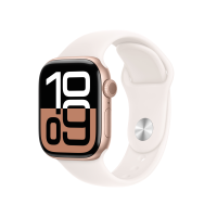 ราคา Apple Watch Series 10 GPS + Cellular 42mm Rose Gold Aluminium Case with Light Blush Sport Band - M/L (195949568312)