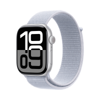 ราคา Apple Watch Series 10 GPS 46mm Silver Aluminium Case with Blue Cloud Sport Loop (195949568114)