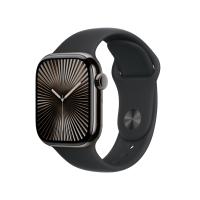 ราคา Apple Watch Series 10 GPS + Cellular 42mm Slate Titanium Case with Black Sport Band - M/L (195949568374)