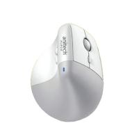 ราคา เมาส์ไร้สาย Anitech Vertical W241-WH Dual Function 2.4G+BT White (8859221727379)
