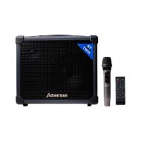 ราคา ลำโพงบลูทูธ Sherman Karaoke APS-101 Wireless Mic Black (8856588007717)