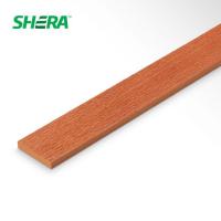 ราคา Shera ไม้รั้วเฌอร่า รุ่นโมเดิร์น ลายเสี้ยน สีโอ๊คแดง 1.2x10x300ซม. (1622222457725451)