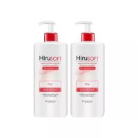 ราคา Hirusoft Body Lotion For Dry Skin 300 ml. x2 ฮีรูซอฟท์ โลชั่นบำรุงผิว สำหรับผิวแห้ง 300 มล. X2 - Hiruscar เพื่อสุขภาพผิวที่ดี ในทุกๆวัน (2348)