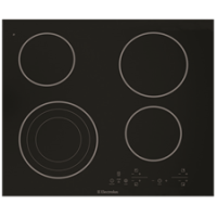 ราคา Electrolux เตาเซรามิคชนิดบิลท์อิน แบบ 4 โซนปรุงอาหาร UltimateTaste 300 ขนาด 60 ซม. (EHET66CS)