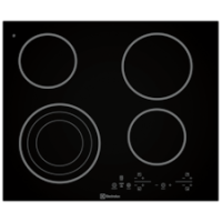 ราคา Electrolux เตาเซรามิกบิลท์อิน แบบ 4 โซนปรุงอาหาร UltimateTaste 300 ขนาด 60 ซม. (EHET66CS)