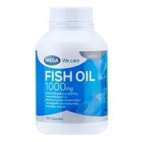 ราคา [Pre Order 14 Days] Mega We Care Fish Oil 1000 mg. 100 Caps เมก้า วีแคร์ น้ำมันปลา 100 แคปซูล (26202)