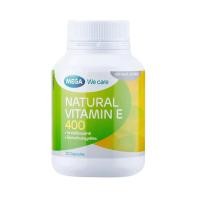ราคา [Pre Order 14 Days] Mega We Care Natural Vitamin E 400 IU 30 caps เมก้า วีแคร์ วิตามินอี ธรรมชาติ 400 (30 แคปซูล) (26055)