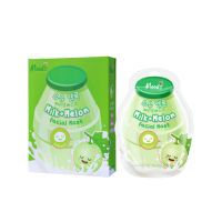 ราคา Moods Milk + Melon Facial Mask มาส์กนมเกาหลี สูตรนมเมลอน (41939)