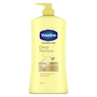 ราคา Vaseline Intensive Care Deep Restore Body Lotion โลชั่นสมานผิวที่แห้งอย่างล้ำลึก ให้ผิวนุ่มชุ่มชื่น 550ml. (41341)