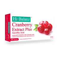 ราคา Hi-Balanz แครนเบอร์รี่ เอ็กซ์แทร็กซ์ พลัส แอสคอร์บิค แอซิด 1 กล่อง 30 แคปซูล (44491)