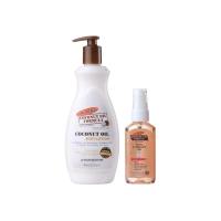 ราคา Palmer's Coconut Oil Lotion 400ml. & Skin Therapy Oil 60ml. โลชั่น ออยล์บำรุงผิว ลดรอย เพิ่มความชุ่มชื้น สารสกัดจากธรรมชาติ (42232)