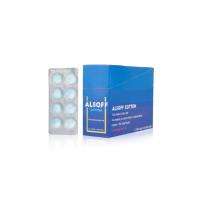 ราคา ALSOFF Alcohol Cotton Ball cotton soaked in alcohol 96 balls (1 box = 12 panels) (47679)
